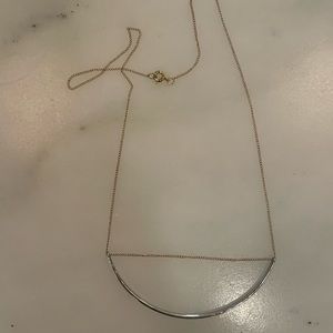 Gorjana gold and silver necklace